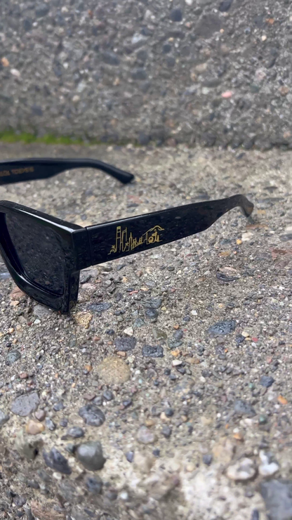 MATALINO x West Coast-Inspired Dark Retro Sunglasses