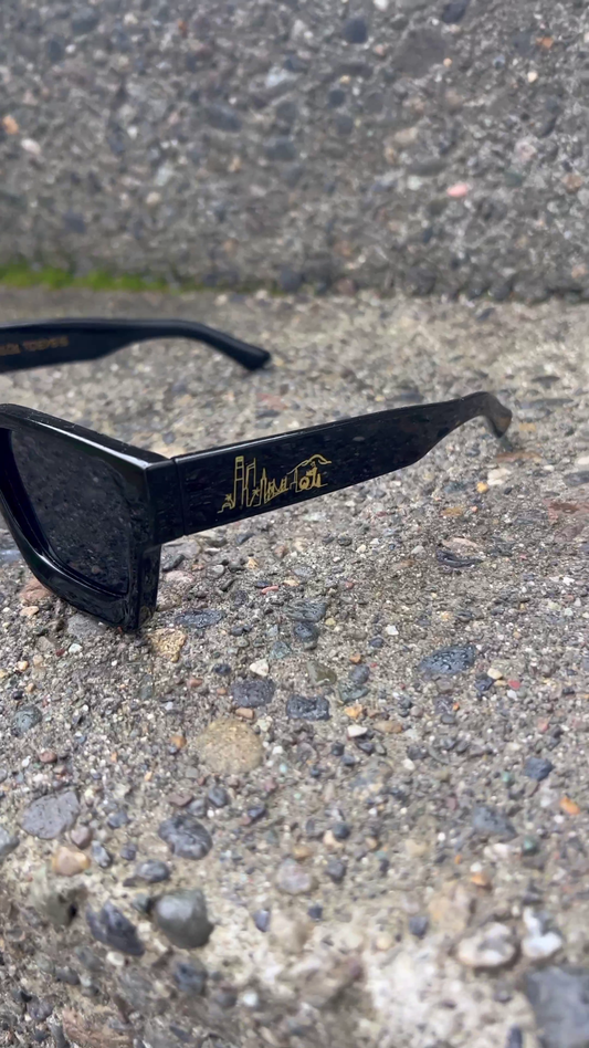 MATALINO x West Coast-Inspired Dark Retro Sunglasses